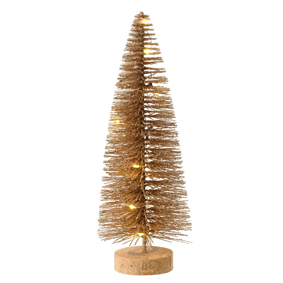 Kerstboom verlicht Lidy 30 cm Goud