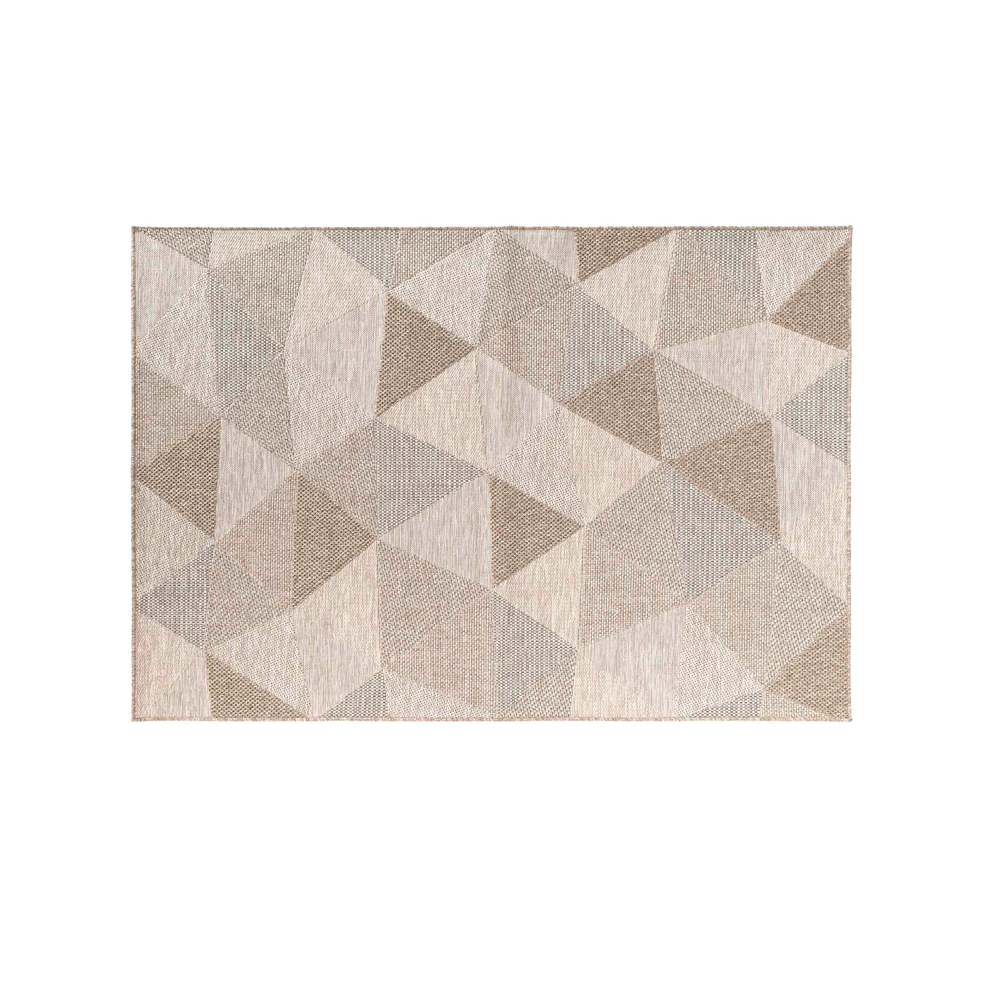 Geweven woonkamertapijt (160 x 230 cm) Odilon Beige