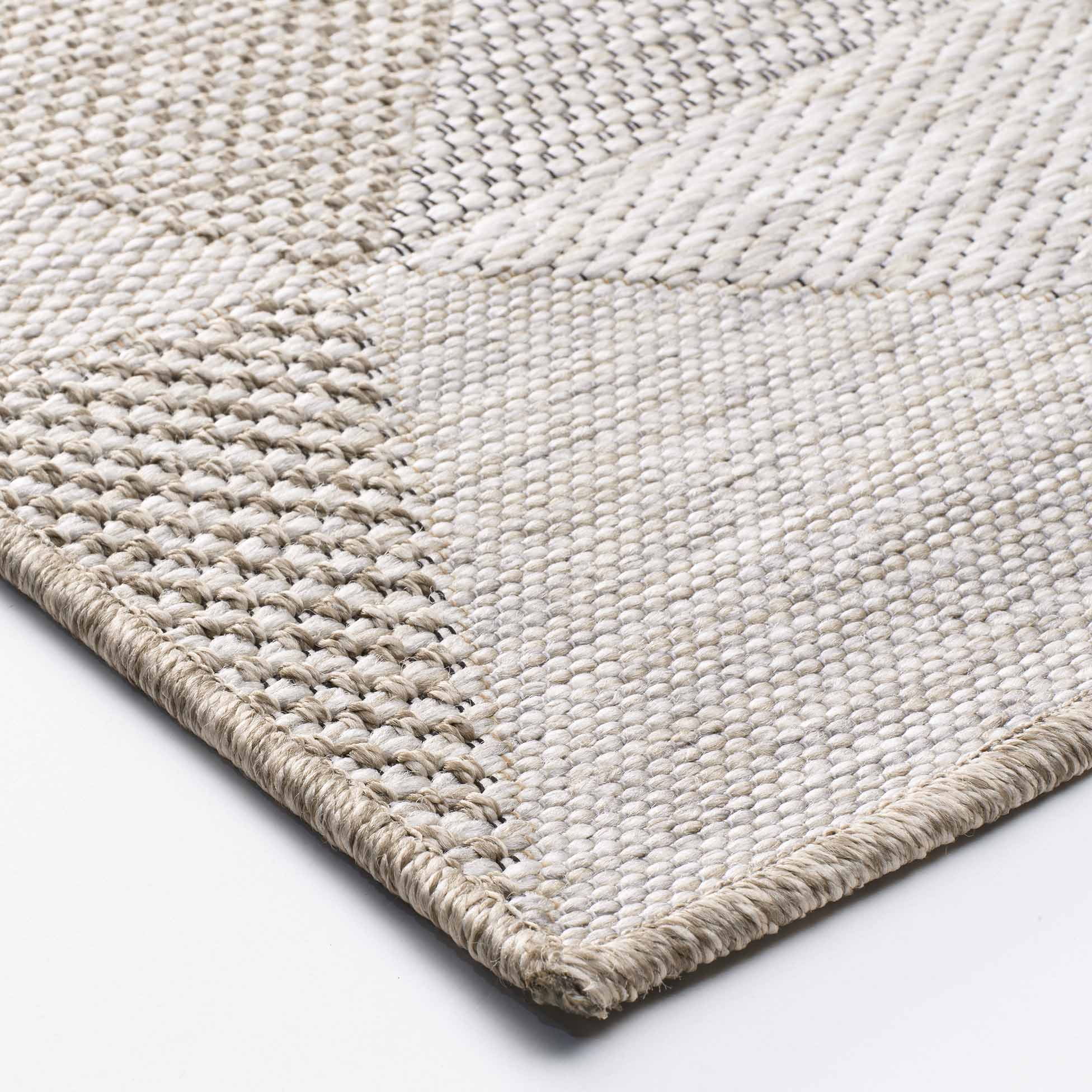 Geweven woonkamertapijt (160 x 230 cm) Odilon Beige